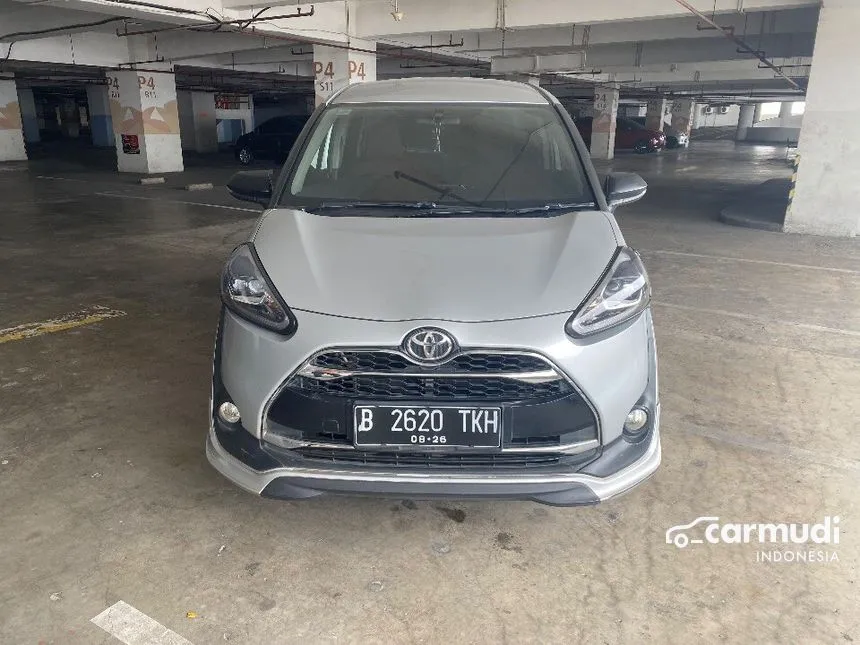 Jual Mobil Toyota Sienta 2016 Q 1.5 di Banten Automatic MPV Silver Rp 156.000.000