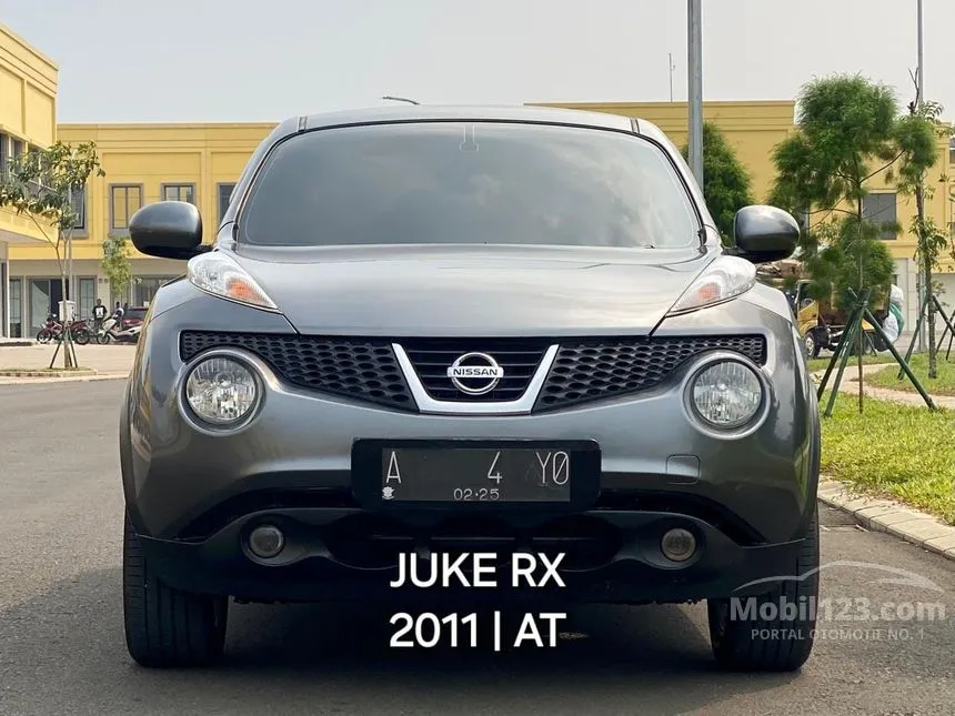 Jual Mobil Nissan Juke 2011 RX 1.5 di Banten Automatic SUV Abu