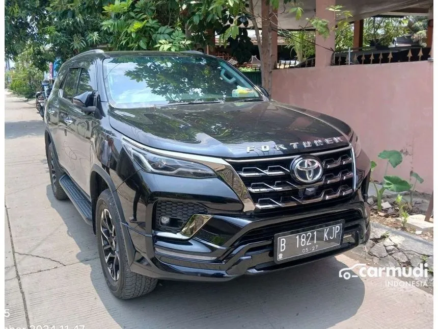 Jual Mobil Toyota Fortuner 2022 GR Sport 2.8 di Jawa Barat Automatic SUV Hitam Rp 518.000.000