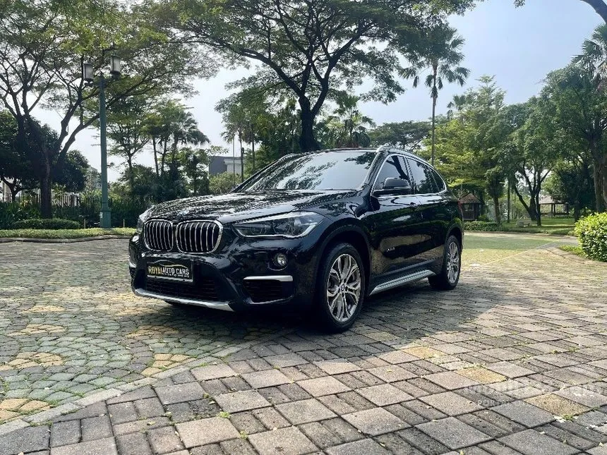 Jual Mobil BMW X1 2018 sDrive18i xLine 1.5 di Banten Automatic SUV Hitam Rp 379.000.000