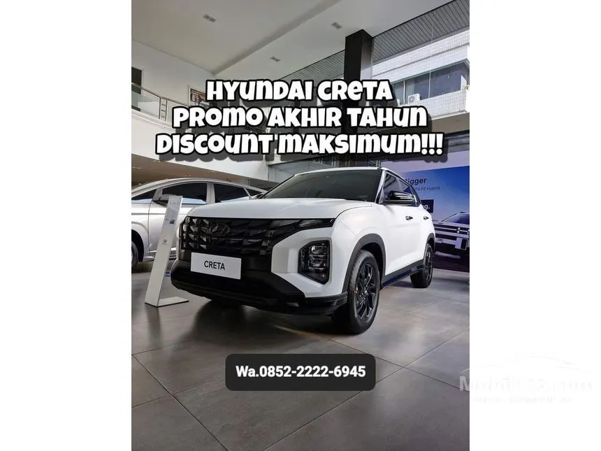 Jual Mobil Hyundai Creta 2024 Alpha 1.5 di DKI Jakarta Automatic SUV Putih Rp 365.000.000