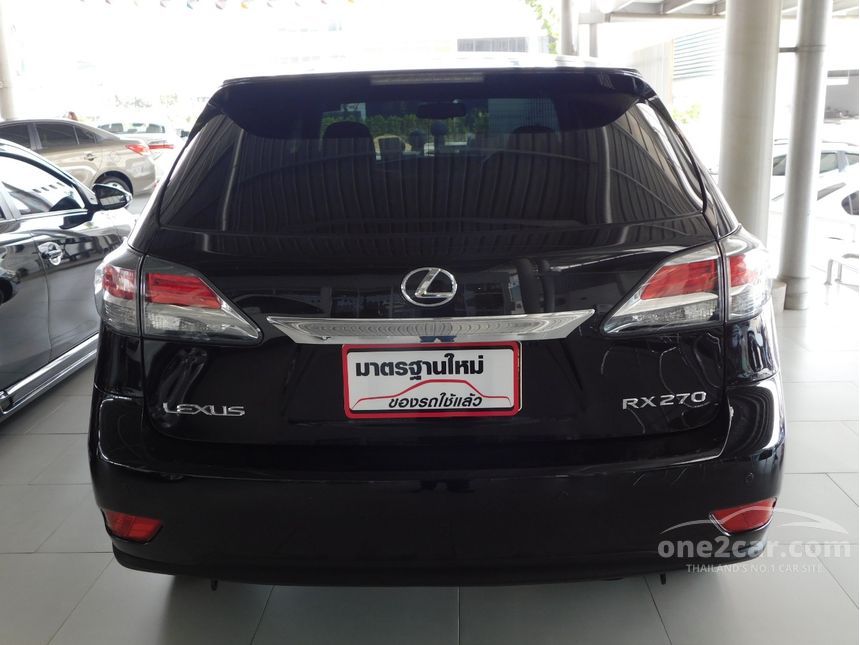 Lexus RX270 2015 Premium 2.7 in กรุงเทพและปริมณฑล Automatic SUV สีดำ ...