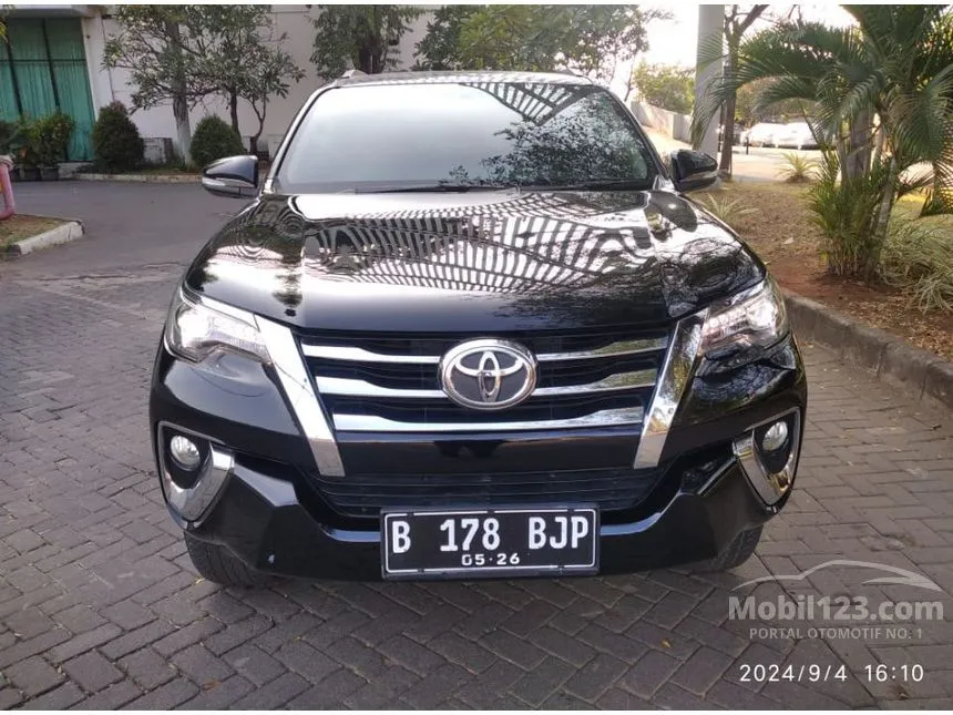 Jual Mobil Toyota Fortuner 2016 SRZ 2.7 di DKI Jakarta Automatic SUV Hitam Rp 300.000.000