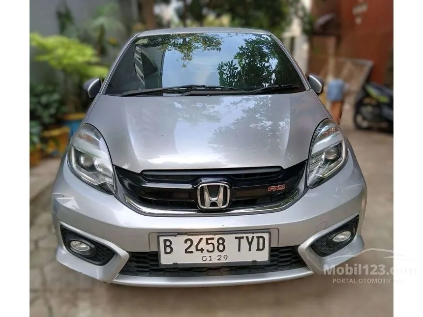 Jual Mobil Honda Brio 2018 RS 1.2 di Jawa Barat Manual Hatchback Silver Rp 134.000.000