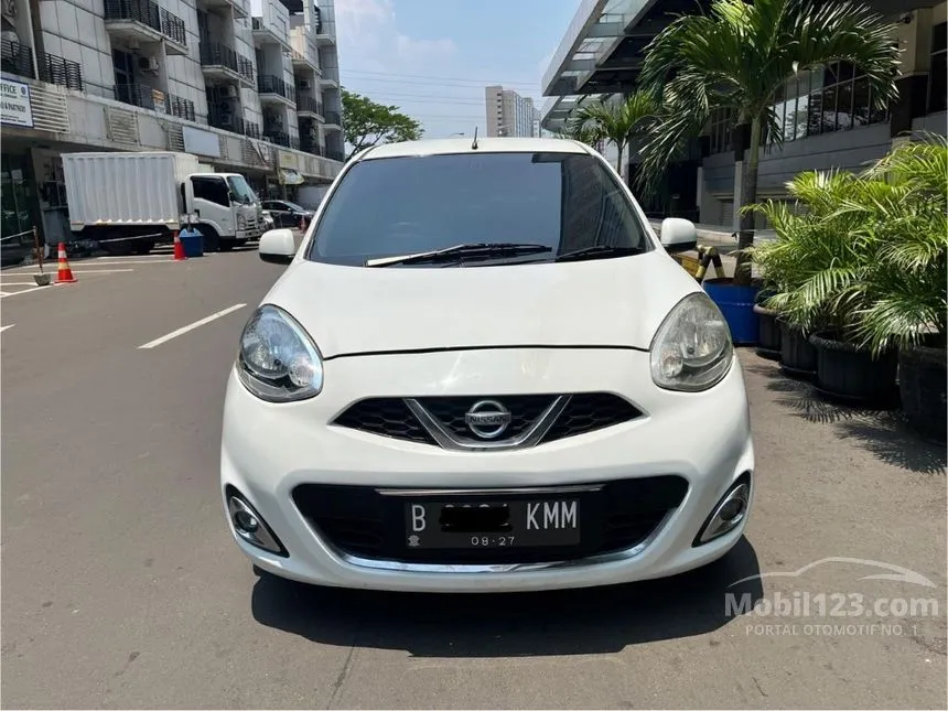 Jual Mobil Nissan March 2015 1.2L XS 1.2 di Jawa Barat Automatic Hatchback Putih Rp 85.000.000