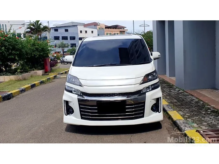 Jual Mobil Toyota Vellfire 2013 Z GS 2.4 di DKI Jakarta Automatic MPV Putih Rp 269.000.000