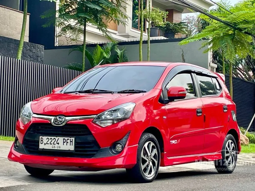 Jual Mobil Toyota Agya 2018 TRD 1.2 di DKI Jakarta Automatic Hatchback Merah Rp 118.000.000