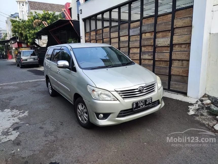 Jual Mobil Toyota Kijang Innova 2012 G 2.0 di DKI Jakarta Automatic MPV Silver Rp 125.000.000