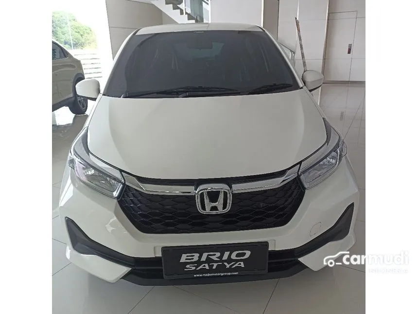 Jual Mobil Honda Brio 2024 E Satya 1.2 di Jawa Barat Automatic Hatchback Putih Rp 162.800.000