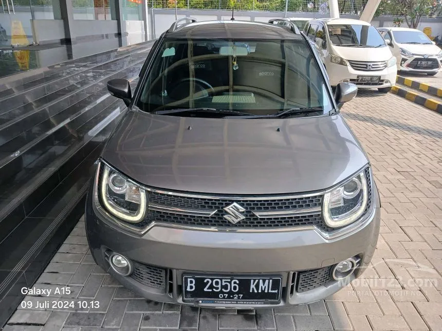 Jual Mobil Suzuki Ignis 2017 GX 1.2 di Jawa Barat Manual Hatchback Abu
