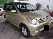 2007 Toyota Avanza 1.3 (A) 1 OWNER ORIGINAL PAINT FULL LOAN