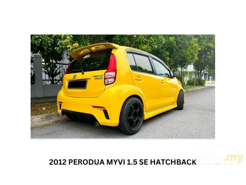 2012 Perodua Myvi SE Hatchback