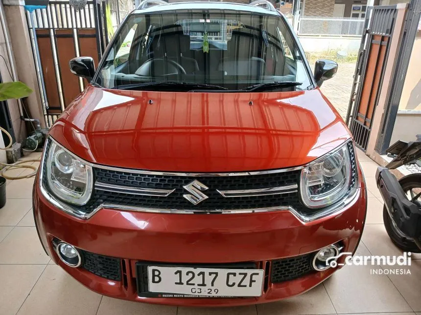 Jual Mobil Suzuki Ignis 2018 GX 1.2 di Banten Automatic Hatchback Orange Rp 129.000.000