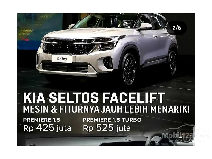 Jual Mobil KIA Seltos 2024 Premiere 1.5 di Jawa Barat Automatic Wagon Silver Rp 425.000.000