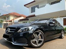 2018 Mercedes-Benz C200 2.0 AMG Sedan W205 CKD New Model TDP 150 JT Km.14.000 Antik Hub Sandy Mercedes Benz C 200 AMG Line Black 320i