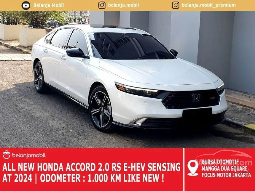 Jual Mobil Honda Accord 2024 RS e:HEV 2.0 di DKI Jakarta Automatic Sedan Putih Rp 788.000.000
