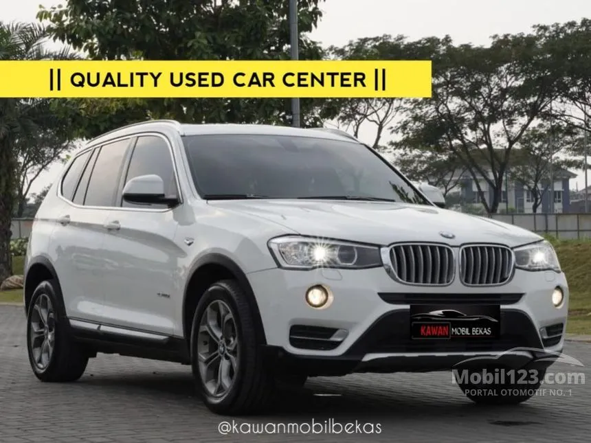 Jual Mobil BMW X3 2015 xDrive20i xLine 2.0 di DKI Jakarta Automatic SUV Hitam Rp 329.000.000