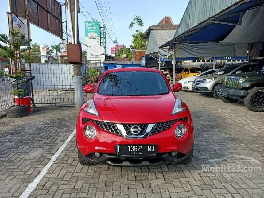 Jual Mobil Nissan Juke 2016 RX Black Interior 1.5 di Yogyakarta Automatic SUV Merah Rp 168.000.000