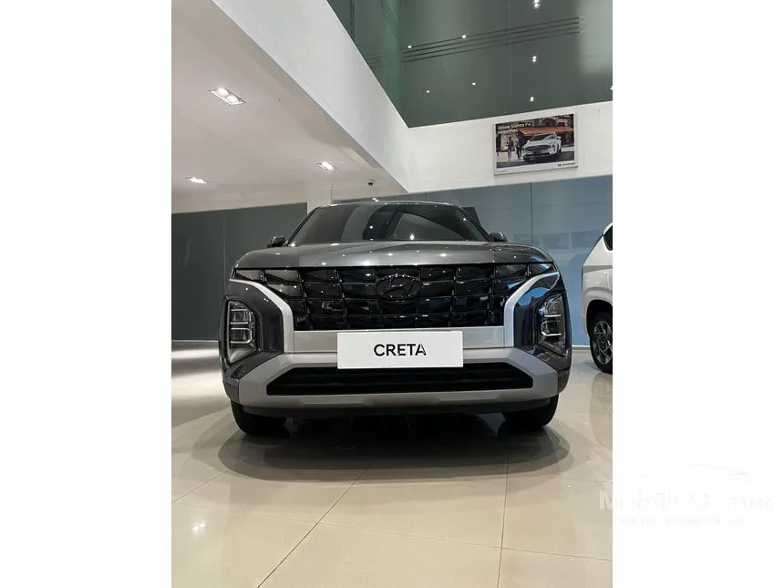 Jual Mobil Hyundai Creta 2024 Style 1.5 di Banten Automatic Wagon Abu