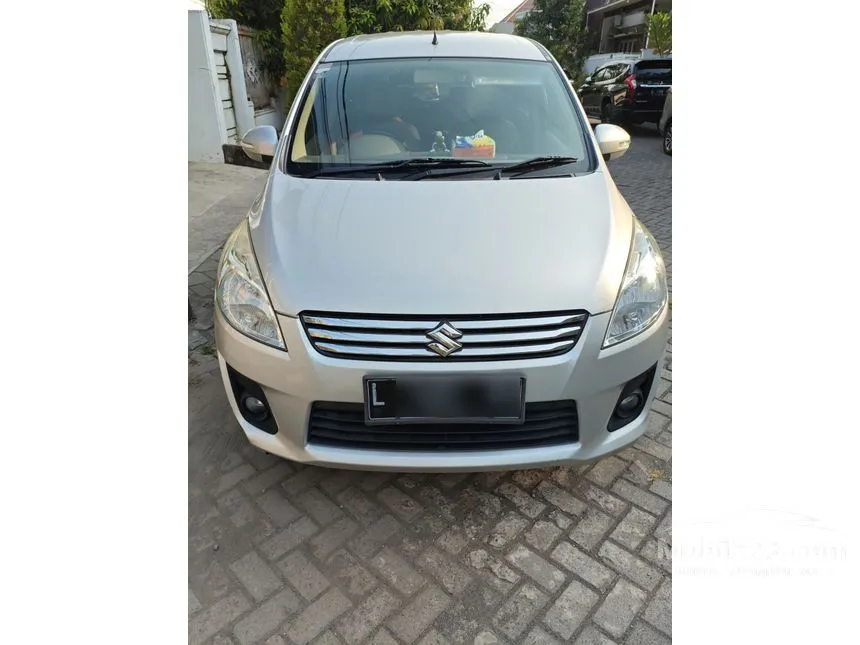 Jual Mobil Suzuki Ertiga 2015 GL 1.4 di Jawa Timur Automatic MPV Abu