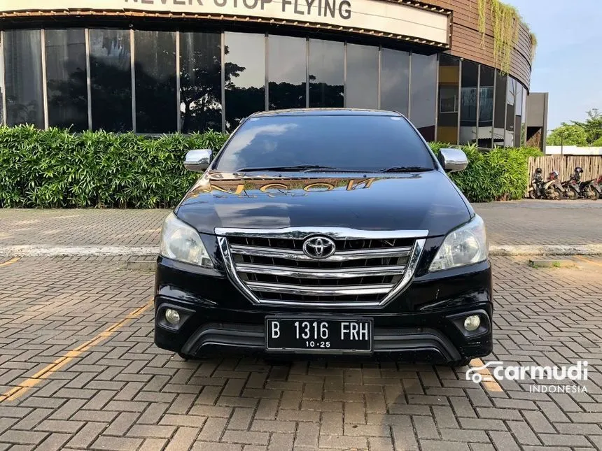 Jual Mobil Toyota Kijang Innova 2015 G 2.0 di Jawa Barat Manual MPV Hitam Rp 179.000.000