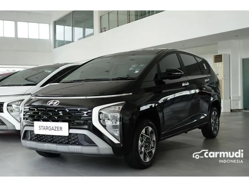 Jual Mobil Hyundai Stargazer 2024 Prime 1.5 di Jawa Barat Automatic Wagon Hitam Rp 275.000.000