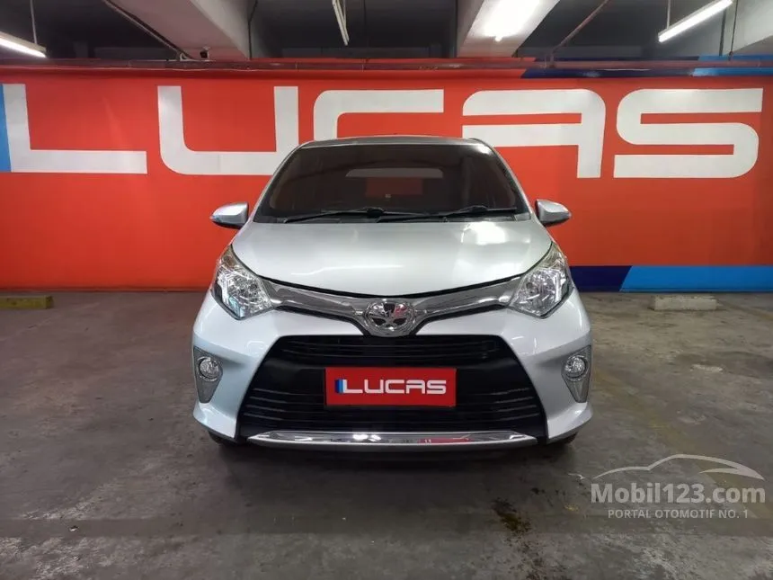 Jual Mobil Toyota Calya 2018 G 1.2 di Jawa Barat Automatic MPV Silver Rp 96.000.000