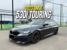 2023 BMW 530i 2.0 M Sport Touring Wagon Grey on Brown Abu-abu Abu 530 i MSport