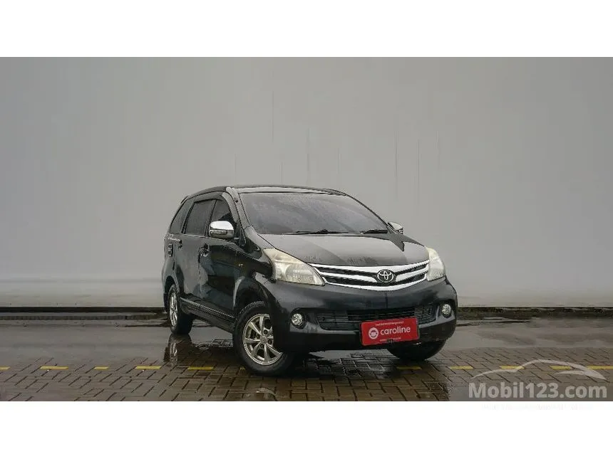 Jual Mobil Toyota Avanza 2012 G 1.3 di Banten Automatic MPV Hitam Rp 105.000.000