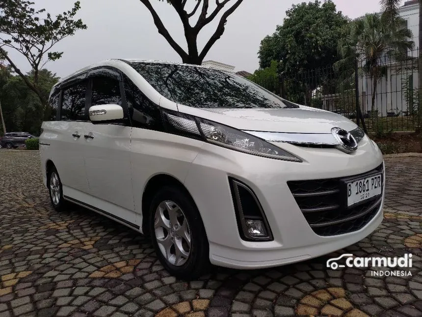 Jual Mobil Mazda Biante 2013 2.0 SKYACTIV A/T 2.0 di Banten Automatic MPV Putih Rp 135.000.000