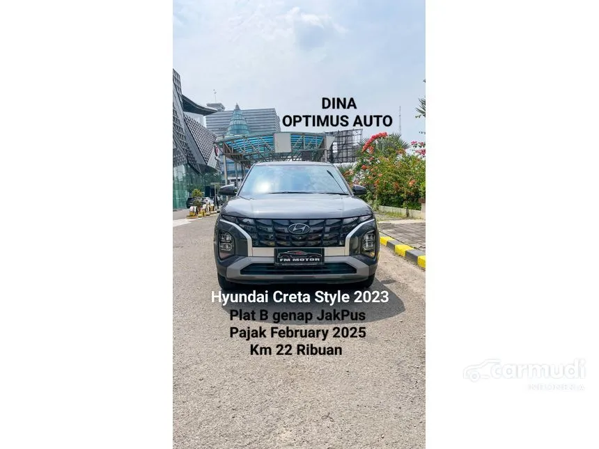 Jual Mobil Hyundai Creta 2023 Style 1.5 di DKI Jakarta Automatic Wagon Abu