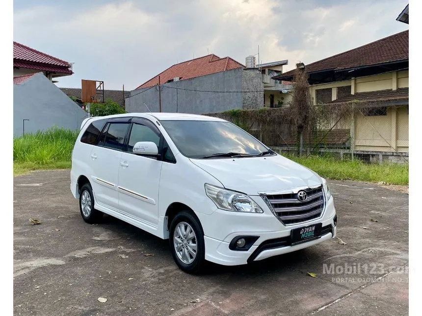 Jual Mobil Toyota Kijang Innova 2013 G Luxury 2.0 di DKI Jakarta Automatic MPV Putih Rp 178.000.000
