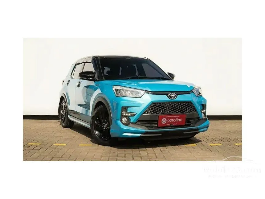 Jual Mobil Toyota Raize 2021 GR Sport 1.0 di Jawa Barat Automatic Wagon Biru Rp 205.000.000