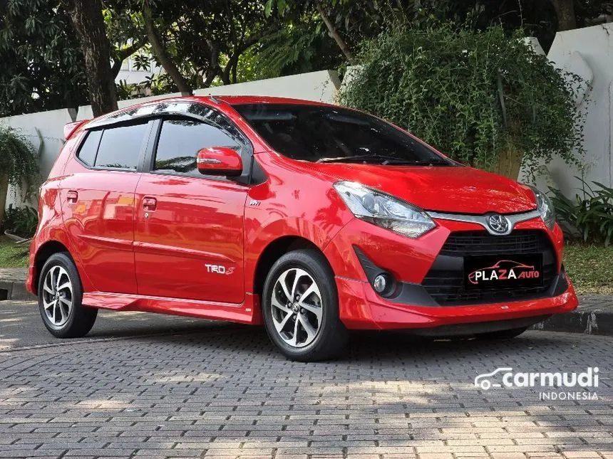 Jual Mobil Toyota Agya 2019 TRD 1.2 di DKI Jakarta Automatic Hatchback Merah Rp 116.000.000