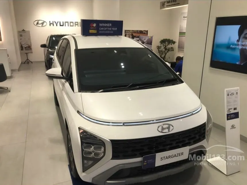 Jual Mobil Hyundai Stargazer 2024 Prime 1.5 di DKI Jakarta Automatic Wagon Lainnya Rp 277.200.000