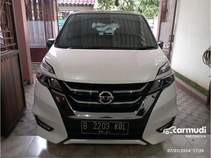 Jual Mobil Nissan Serena 2019 Highway Star 2.0 di Banten Automatic MPV Putih Rp 318.000.000