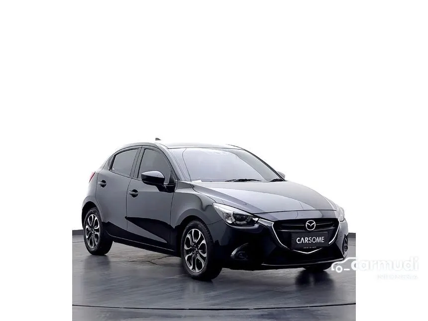 Jual Mobil Mazda 2 2017 R 1.5 di Banten Automatic Hatchback Hitam Rp 172.000.000