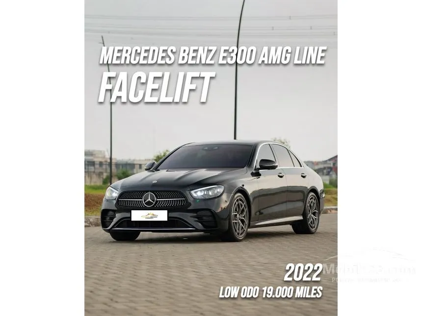 2022 Mercedes-Benz E300 AMG Line Sedan