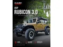 2015 Jeep Wrangler 3.0 Rubicon Unlimited 4 Door SUV SUV Brown on Brown Coklat Cokelat 10th Anniversary