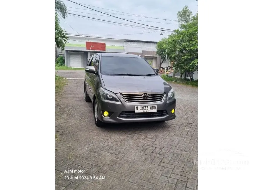 Jual Mobil Toyota Kijang Innova 2013 G 2.5 di Jawa Timur Automatic MPV Abu