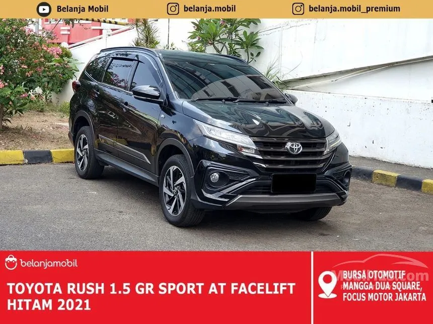 Jual Mobil Toyota Rush 2021 GR Sport 1.5 di DKI Jakarta Automatic SUV Hitam Rp 203.000.000