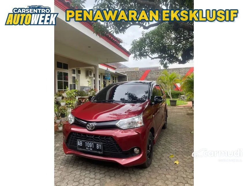 Jual Mobil Toyota Avanza 2015 Veloz 1.3 di Yogyakarta Automatic MPV Merah Rp 148.000.000