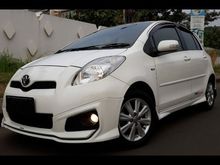 Toyota yaris TRD SPORTiVO MATiC 2013 putih tgn 01 TERAWAT