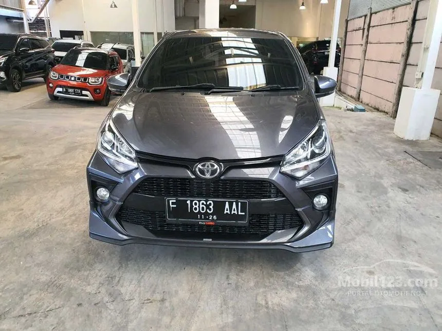 Jual Mobil Toyota Agya 2021 GR Sport 1.2 di DKI Jakarta Manual Hatchback Abu