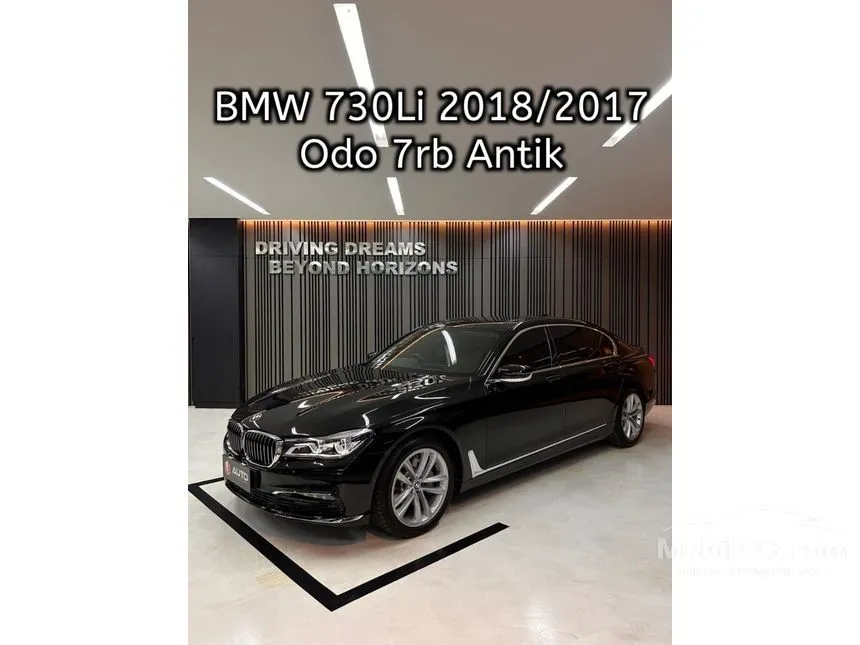 Jual Mobil BMW 730Li 2017 2.0 di DKI Jakarta Automatic Sedan Hitam Rp 785.000.000