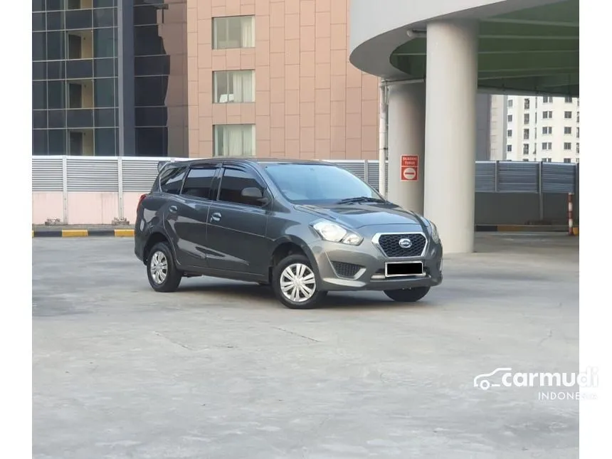Jual Mobil Datsun GO+ 2016 T 1.2 di DKI Jakarta Manual MPV Abu