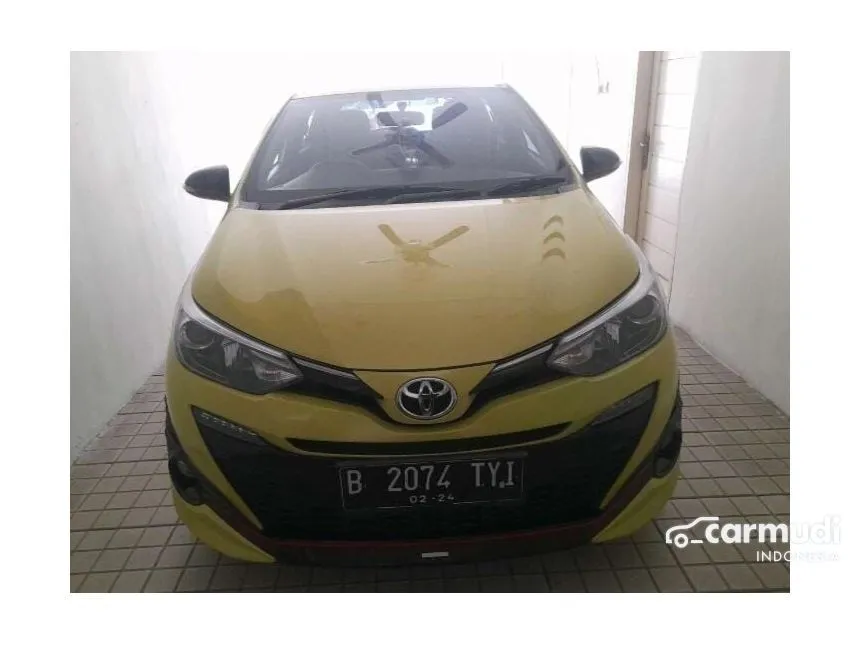 Jual Mobil Toyota Yaris 2019 TRD Sportivo 1.5 di Jawa Barat Automatic Hatchback Kuning Rp 208.000.000