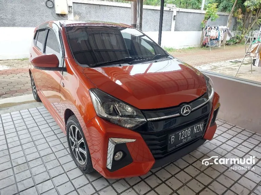 Jual Mobil Daihatsu Ayla 2021 R 1.2 di Jawa Barat Automatic Hatchback Orange Rp 131.000.000