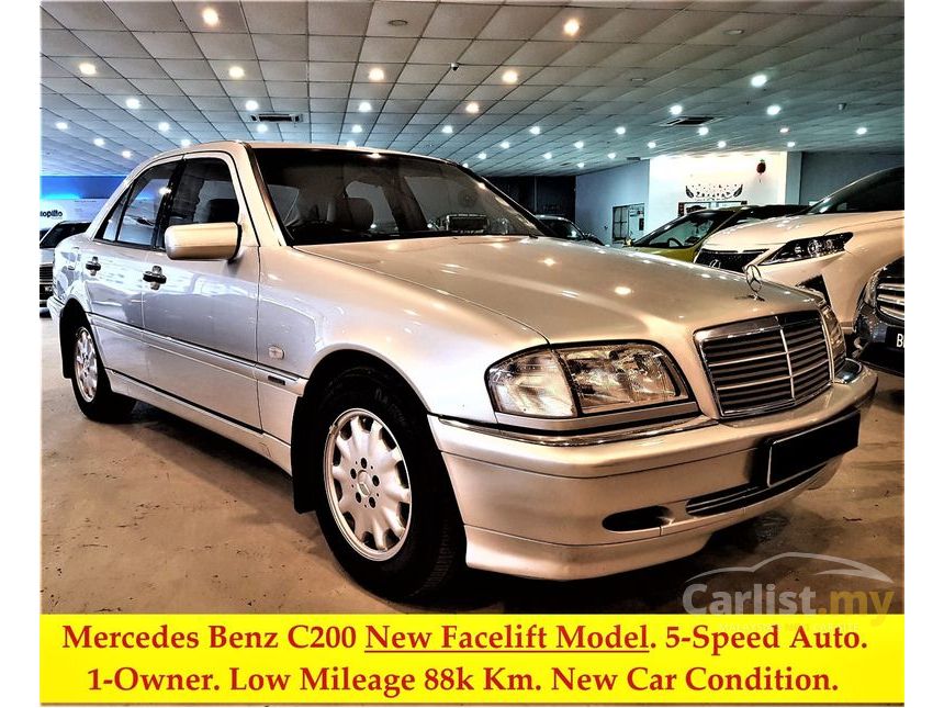 Mercedes-Benz C200 2000 Elegance 2.0 in Selangor Automatic Sedan Silver ...