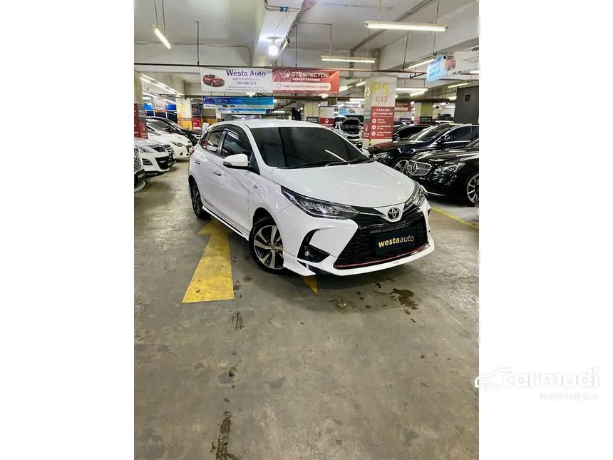 Jual Mobil Toyota Yaris 2021 TRD Sportivo 3 AB 1.5 di DKI Jakarta Automatic Hatchback Putih Rp 205.000.000